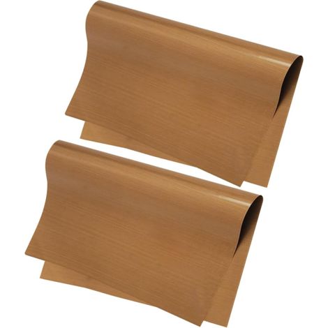 Tapis de Cuisson Antiadhésif Réutilisable en Ptfe Résistant Haute Température 2 Feuilles pour Moule à Gâteau et Cuisson Four'-'- (1/5)