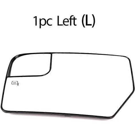 Beheizbares, elektrisch verstellbares Weitwinkel-Außenspiegelglas für Ford Expedition 2012–2017 (CL1Z17K707A, CL1Z17K707C) – 1 Stück links