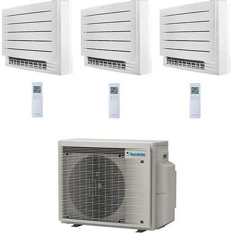 Climatizzatore GARANZIA ITALIA Daikin Serie FVXM-A Console Pavimento Perfera R32 Trial Split Inverter 12000 + 12000 + 12000 BTU con U.E. 3MXM68A9 Classe A+++/A++ NOVITA' 2024 (1/2)
