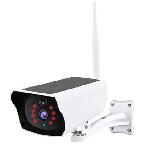 Wireless WiFi Outdoor Security Camera – 2K Outdoor Camera Battery, Built-in Solar Panel, IP65 Waterproof, PIR Detection, AI Human Detection, Color Night Vision, Alexa Compatible