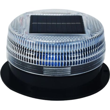 Gyrophare D'avertissement LED,Voyant Solaire,Feu Clignotant De (1/5)