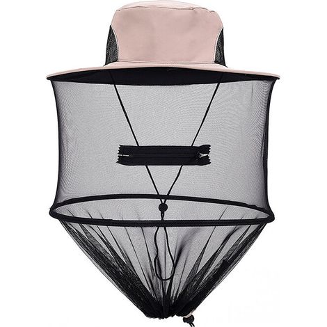 BRAVIX Chapeau d'Apiculteurs Chapeaux d'Apiculture avec Voile en Maille Contre Abeille Chapeau avec Filet Contre Moustique Insectes Chapeau de Soleil pour Apiculture Pêche Jardinage - Kaki (1/5)