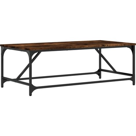 Maison Exclusive - Couchtisch Räuchereiche 100x50x35 cm Holzwerks