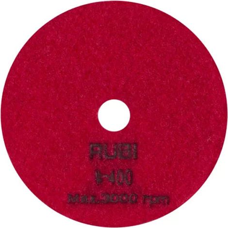 RUBI 62973 Disco Flexible Diamantado Para Pulir 100 mm Grano 400 - ref: 62973