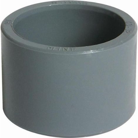 Reductor macho-hembra NICOLL - PVC gris - Ø 40/32 mm - IH
