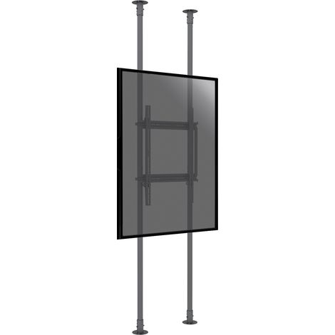 Support sol-plafond portrait pour écran TV 50'' - 100'' - Hauteur max 300cm (1/3)