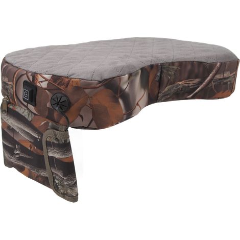 Coussin Chauffant Électrique 3 Niveaux de Chaleur, Assise Chauffante USB pour Voiture et Bureau, Taille Standard, Confort Hiver (1/5)