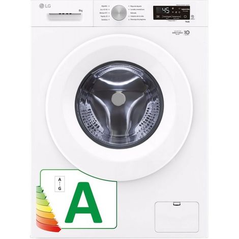 Lg F4X1008NWH - Lavadora Carga Frontal 8 Kg 1400 Rpm A Blanco Con Tapa Desmontable (1/5)