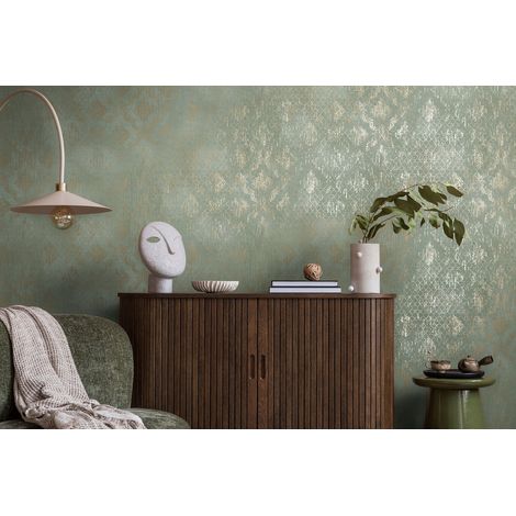 Papier peint Classique Vert Metropolitan Stories 4 Hot Spots A.S. Création (1/5)