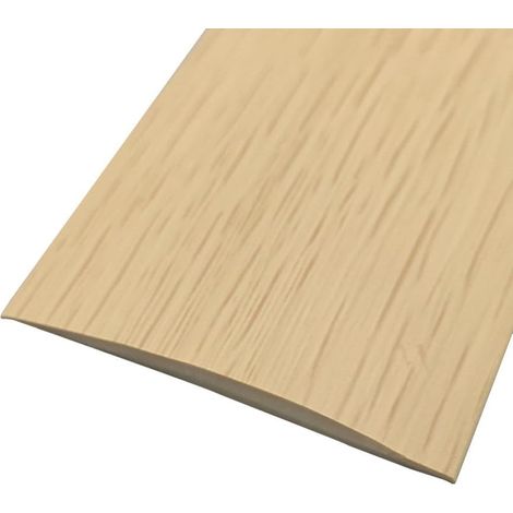 Seuil plat stratifié à carrelage - Profilé de transition en PVC - Bande de bord autocollante en vinyle pour joints de sol - Bandes de connexion de tapis à sol (1/5)