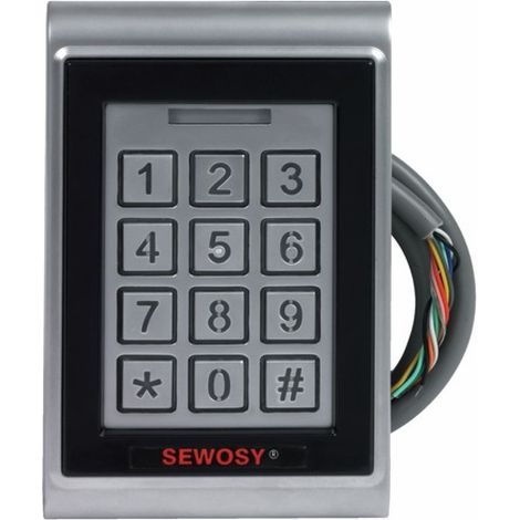 Clavier à code avec lecteur de proximité intégré type KR 1000 M - SEWOSY