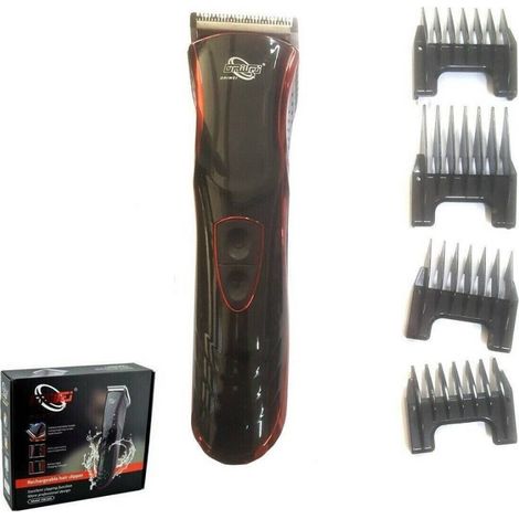 Dw-634 Tondeuse à Barbe Professionnelle Sans Fil Rasoir Sans Fil