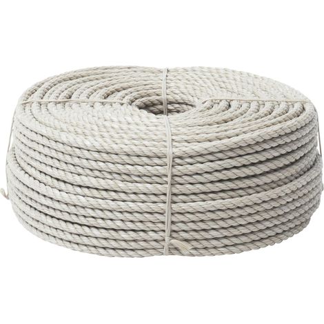 Corde Polypropylène Anti-UV Longueur 100 m Ø 10 mm Beige (1/3)