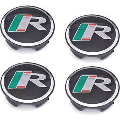 59-mm-Radnabenkappen für Jaguar XF, XJL, XK und X-Type, AGUAR-Logo-Radnabenkappen R-59 mm, Autoreifenzubehör, 4er-Set (1/2)