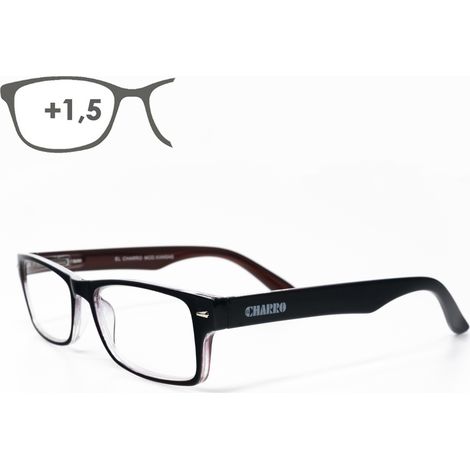 Gafas Lectura Kansas Azul Oscuro / Rojo. Aumento +1,5 Gafas De Vista, Gafas De Aumento, Gafas Visión Borrosa (1/5)