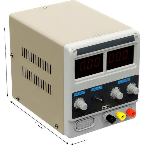 Alimentation, Plage de Tension Réglable, Design Portable, Gris, UE (1/2)