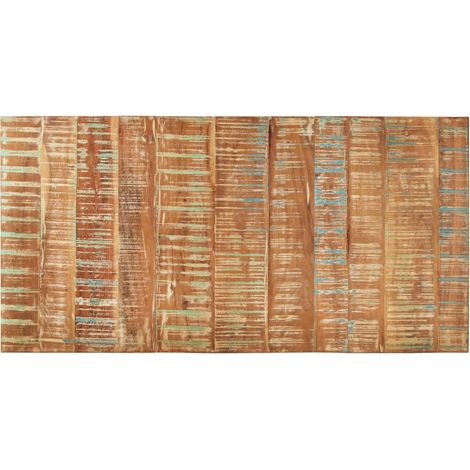 Plateau de table Design Moderne, Dessus de table de salle à manger, rectangulaire 60x120 cm 15-16 mm Bois récupéré OIB2917E (1/5)