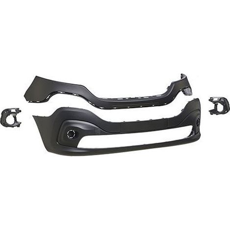 Pare-choc avant noir Renault Trafic 3 phase 1 et 2 2014-2021
