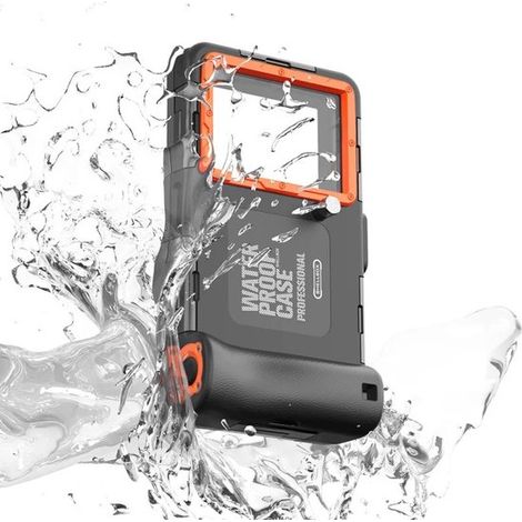 Custodia impermeabile per telefono, universalmente compatibile con smartphone, adatta anche per immersioni e nuoto, compatibile con iPhone 14 Pro Max, 13, 11, Samsung (1/5)