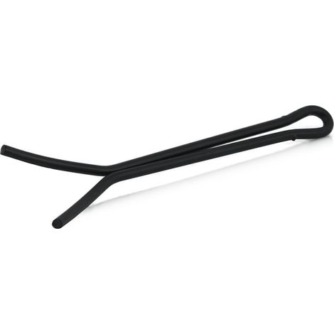 BBQ-Toro Stahl Grillrostheber  21 x 6,5 x 1 cm  Schwarz  Universeller Lifter für Grillroste