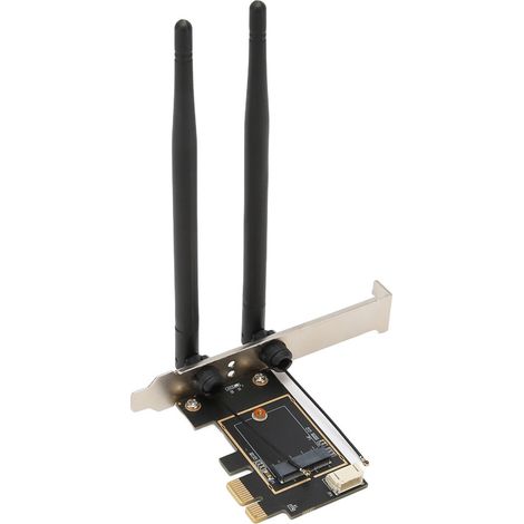 Modulo Intel AX210 WiFi 6E, compatibile con Bluetooth 5.3, OFDMA, MU-MIMO, target wake-up time, velocità gigabit, latenza ultra-bassa, scheda M.2 NGFF a PCIe.