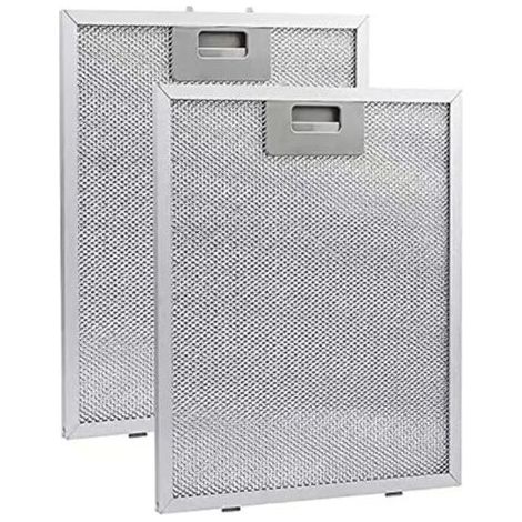 2 Pièces Filtres de Hotte Cuisine Filtre D'Aération D'Extracteur en Métallique 320X260mm Hottes à Graisse Cuisinière (1/3)
