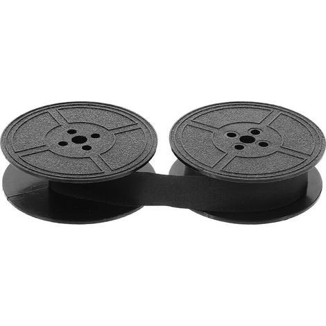 Ruban encreur professionnel pour machine à écrire, ruban pratique pour machine à écrire, installation facile, fournitures pour machine à écrire-10.00X5.00X1.50CM-Black (1/3)