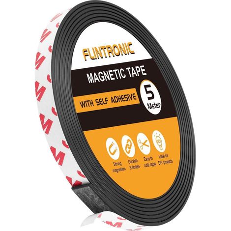 Magnetband selbstklebend 5m stark für Fliegengitter & DIY Projekte (1/5)