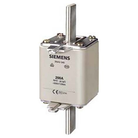[NEUWERTIG] B-Ware Siemens 3 Na3340 Sicherungseinsatz Sicherungsgröße = 3 200 A 500 V 3 St