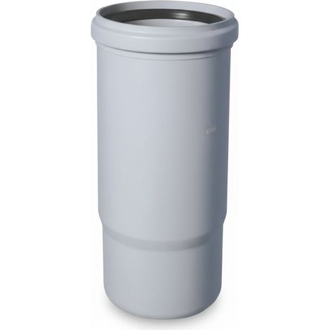 Bicchiere a tre lunghezze dn90 in polipropilene grigio per scarico interno bamplast pp-tech bampi bll090000