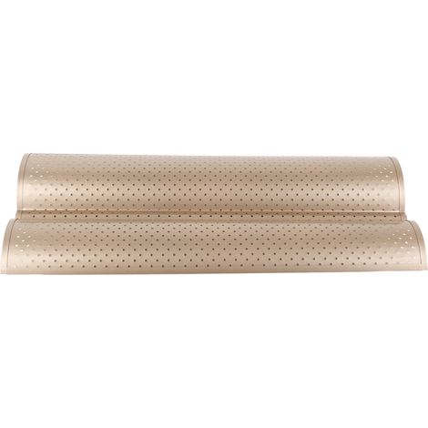 Antihaftbeschichtete Baguetteform mit zwei Mulden aus lebensmittelechtem Kohlenstoffstahl, perforiertes Design zum Backen von hausgemachten Baguettes (1/5)