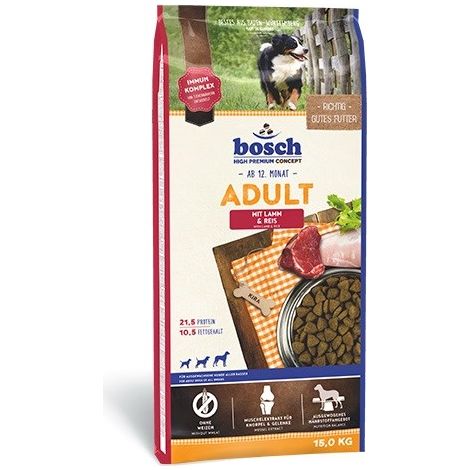 Bosch 01030 Agneau et riz pour adultes 3 kg