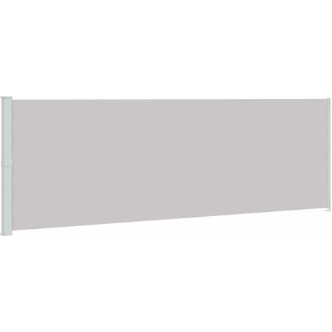 Maison Exclusive - Seitenmarkise Ausziehbar 200x600 cm Grau