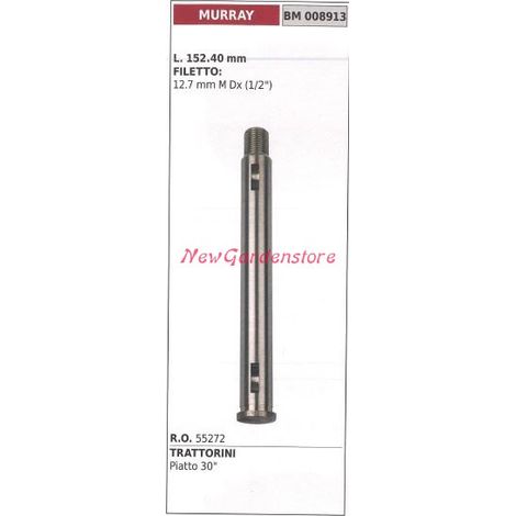 Albero mozzo portalama trattorino rasaerba tagliaerba piatto 30" MURRAY 008913