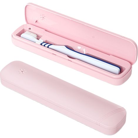 Stérilisateur de brosses à dents portable ZL-34L, boîte de stérilisation UV, stérilisateur intelligent à piles, lampes germicides LED UVC et UVA Livré sans piles (1/5)