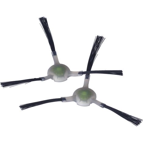 Ortviai Brosse latérale pour aspirateur robot Lefant M210/M210S/M210B/M213 – Lot de 4 en ABS résistant (1/4)