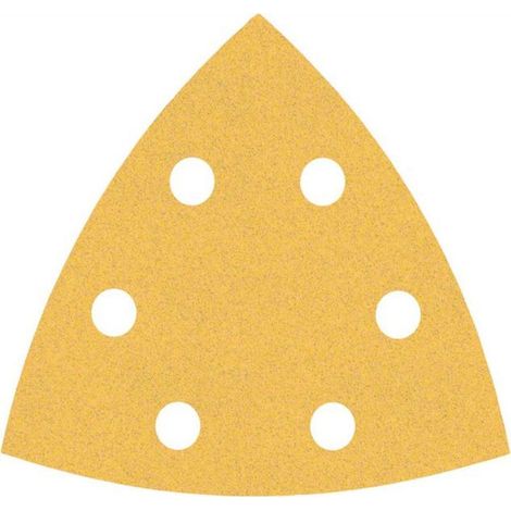 Bosch Accessories EXPERT C470 2608900930 Deltaschleifpapier gelocht Körnung (num) 120 (L x B) 93 mm