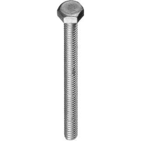 ORECA - 15 VITI PER METALLO INTEERAMENTEFILETTATE, TESTA ESAGONALE, IN ACCIAIO INOX 5x25MM