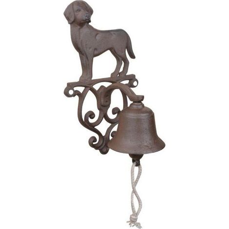 Cloche en fonte petit chien (1/2)