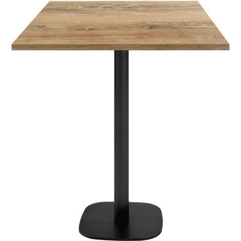 Mange-debout 70 x 70 cm - modèle Round chêne slovene