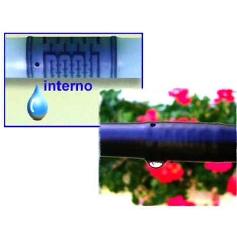 Tubo Irrigazione Ala Gocciolante In Polietilene  16mm Lunghezza 25 Mt