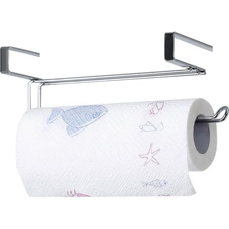 Porte-essuie-tout x cm - Distributeur d'essuie-tout en sous armoire Sans perçage Pour cuisine et s 26 9 8 5 acier inoxydable (1/4)