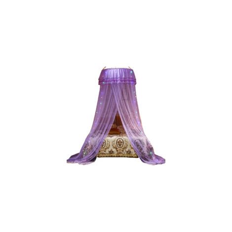 Ciel de Lit à Baldaquin avec Étoiles Lumineuses - EINNENFFER - Décoration Féérique pour Chambre d’Enfant, Tente Douillette et Polyvalente