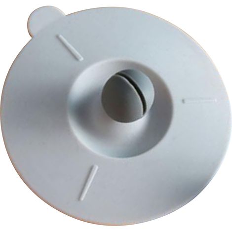 Couvercle en silicone anti-poussière, rond et universel, avec poignée, pour tasses en verre et en céramique (gris). (1/5)