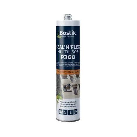 FPLUS masilla poliuretano bostik 300ml blanca , Seal ‘N' Flex P360 Multiusos es un adhesivo y sellador elástico, monocomponente a base de poliuretano Indicado para juntas con movim