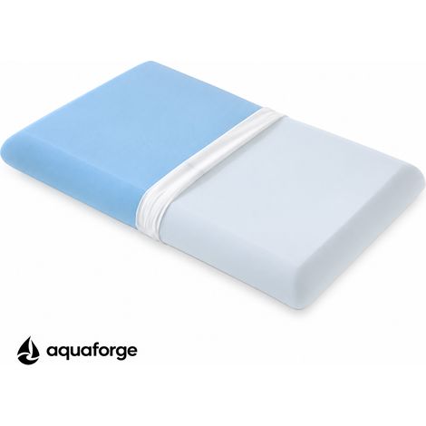 Almofada Cervical Ergonómica Espuma Viscoelástica Capa Removível 42 x 70 cm (1/5)