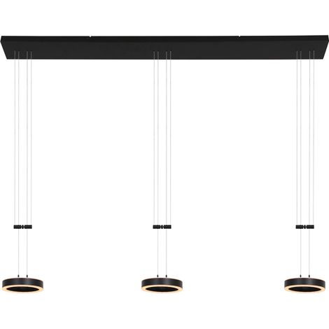 Steinhauer - lámpara colgante - Piola - negro - acrílico metal -