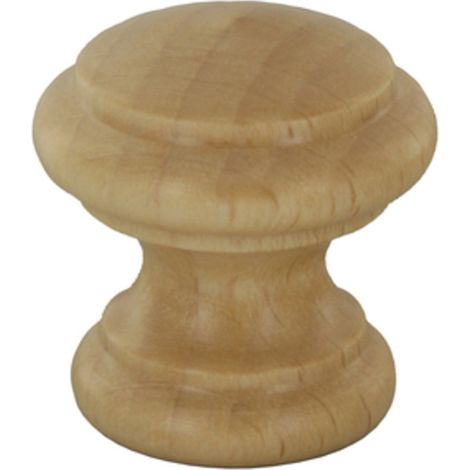 POMOLO IN LEGNO NATURALE 114B D 30 MM Q.TA 25