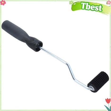 Tbest Rouleau de fibre de verre Rouleau de Plastification en Fibre de Verre 25 X 50 Mm, Outil de Rouleau en Fibre outillage brosse (1/5)