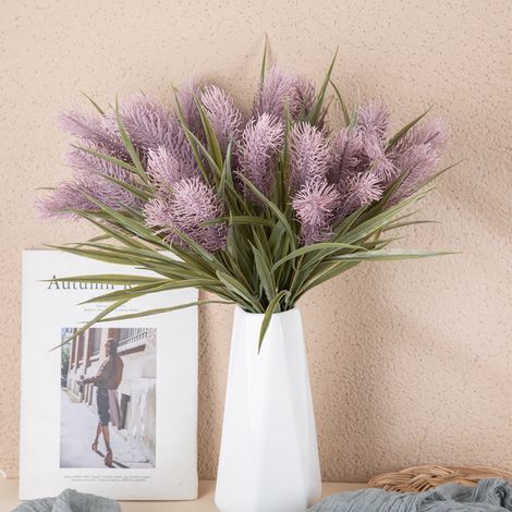Herbe Simulée - Fausse Herbe Queue De Lièvre - Décoration Vase Artificielle Résistante Aux Intempéries - 41 cm - Pour Mariage Intérieur Extérieur (1/5)